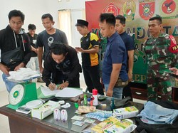 TNI Gagalkan Penyelundupan Sabu 1 Kg dari Malaysia di Perairan Nunukan