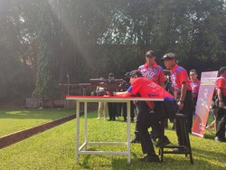 Dar Der Dor! Kemenkumham Gelar Lomba Tembak di Mako Brimob