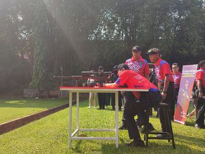 Dar Der Dor! Kemenkumham Gelar Lomba Tembak di Mako Brimob Dar Der Dor! Kemenkumham Gelar Lomba Tembak di Mako Brimob