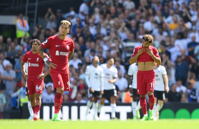 Aleksandar Mitrovic LONDON, ENGLAND - AUGUST 06: Aleksandar Mitrovic of Fulham acknowledges the fans after the Premier League match between Fulham FC and Liverpool FC at Craven Cottage on August 6, 2022 in London, United Kingdom. (Photo by Jacques Feeney/Offside/Offside via Getty Images)