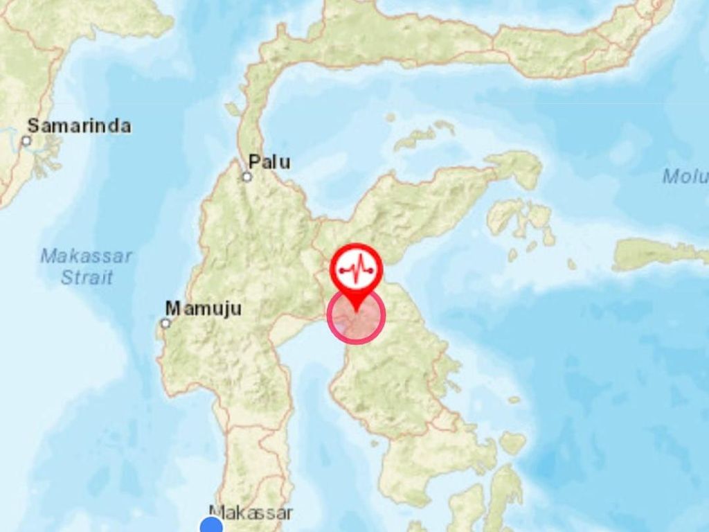 Gempa Magnitudo 2,9 Guncang Luwu Timur Sore Ini, Berpusat di Darat