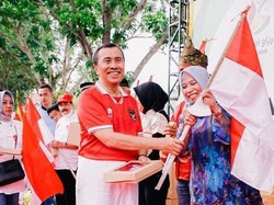 Sambut HUT RI, Pemprov Riau Bagikan 10 Juta Bendera Merah Putih