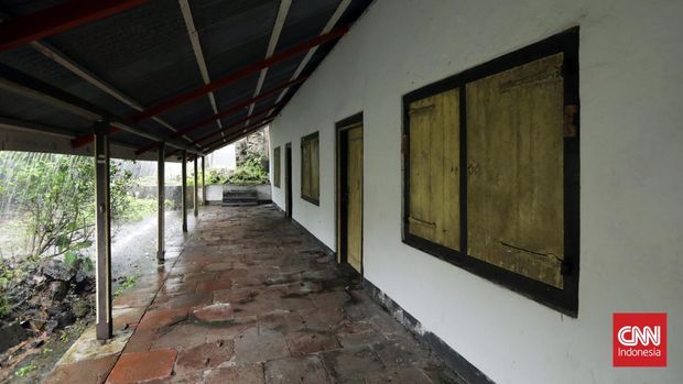 Istana Mini Banda Neira merupakan salah satu bangunan cagar budaya peninggalan masa kolonial yang didirikan oleh Belanda pada tahun 1622. CNN Indonesia/Safir Makki