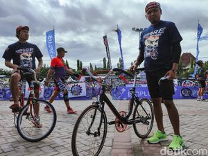 2.000 Peserta Jambore Mini Trek Kumpul di Alun-alun Ponorogo