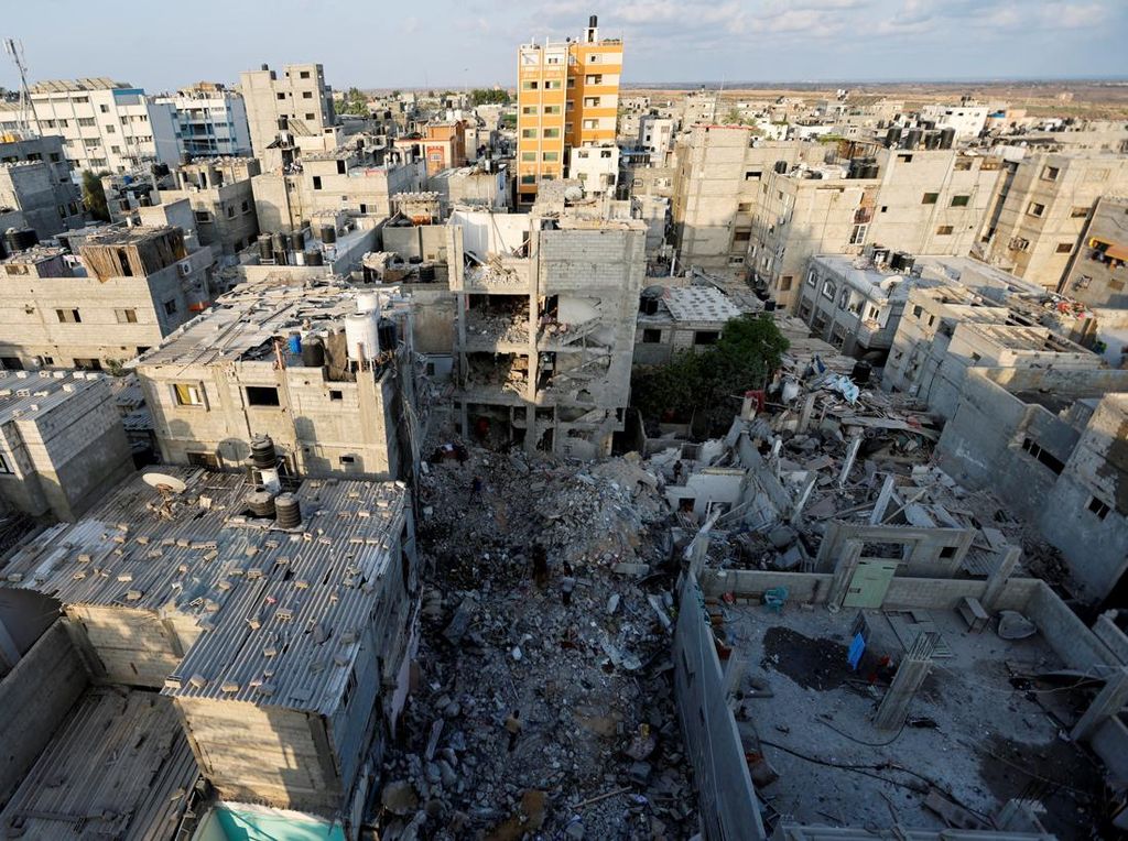 Kondisi di Rafah Gaza yang Diserang Israel