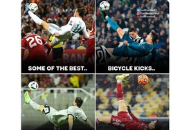 Gol salto Messi itu pun langsung dibanding-bandingkan dengan bicycle kick para pesepakbola top. (Foto: Twitter)