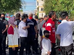 Spekulasi Jokowi Endorse Ganjar-Erick dari Momen CFD Solo, PDIP: Tidak Juga