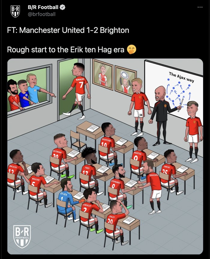 MU vs Brighton Meme MU vs Brighton