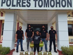 Polisi Tangkap Spesialis Pencuri Tabung Gas di Tomohon Sulut