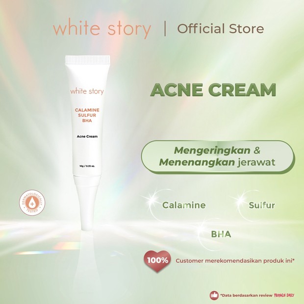Potret produk White Story Acne Cream