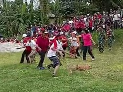 Lomba Layangan-Ngejuk Kucit Meriahkan HUT RI di Desa Sangketan Tabanan