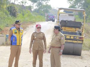 Proyek Pelebaran Jalan Tegamoan Sepanjang 3 Km Diharap Bawa Manfaat