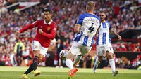 Ronaldo hanya lepas satu tembakan, itu pun diblok (AP)