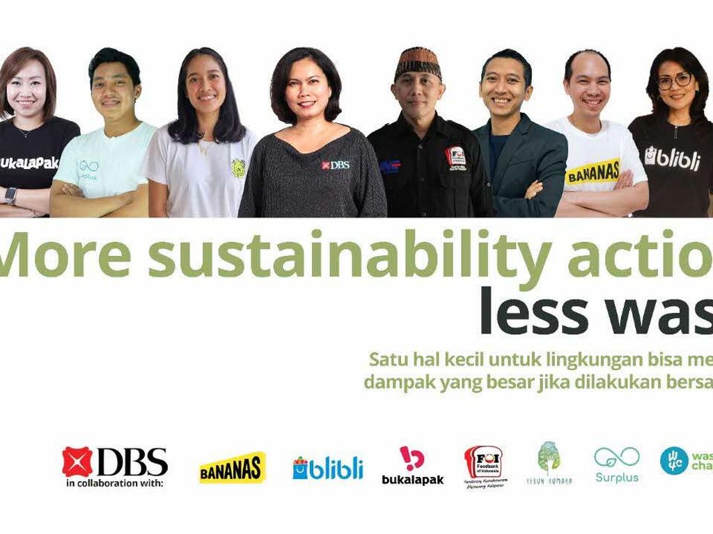 DBS Indonesia Jaga Kelestarian Lingkungan dengan Kurangi Sisa Makanan