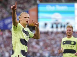 Erling Haaland Menangkan City di Laga Debut, Ikuti Jejak Sergio Aguero