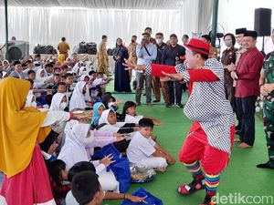 Meriahnya Festival Anak Yatim di Sumedang