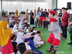Meriahnya Festival Anak Yatim di Sumedang