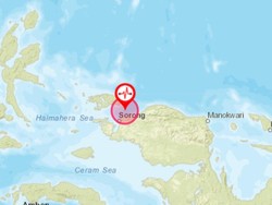 Gempa M 4,0 Guncang Sorong Papua Barat, Berpusat di Laut