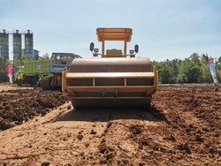 Luhut dan Basuki Resmikan Groundbreaking Tol Serang-Panimbang Seksi 3