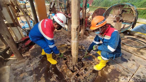 Intip Ngebor Sumur di Salah Satu Sudut Blok Rokan