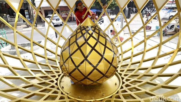 Intip Progres Terkini Pembangunan Tugu Salak Condet, Jaktim