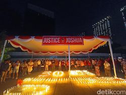 30 Hari Kematian Brigadir J, CSI Nyalakan 3.000 Lilin