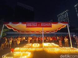 30 Hari Kematian Brigadir J, CSI Nyalakan 3.000 Lilin