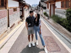 Maudy Ayunda dan Suami 2 Jam Terjebak di Jalanan Seoul karena Hujan Deras