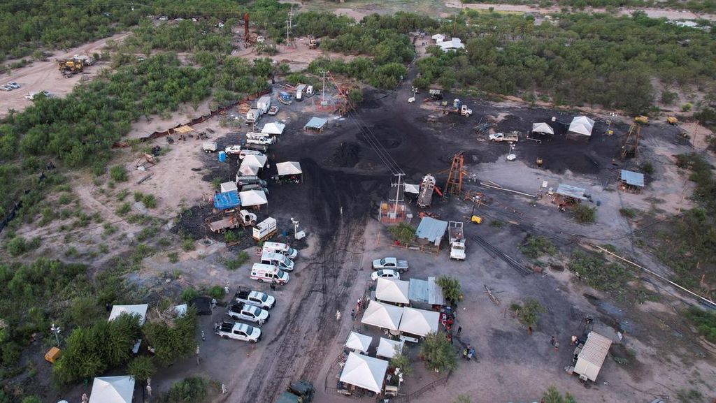 Begini Proses Evakuasi 10 Penambang Batu Bara yang Terjebak di Meksiko Begini Proses Evakuasi 10 Penambang Batu Bara yang Terjebak di Meksiko