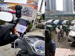 Ojol Malaysia Mogok Antar Makanan 24 Jam Perkara Upah Rendah