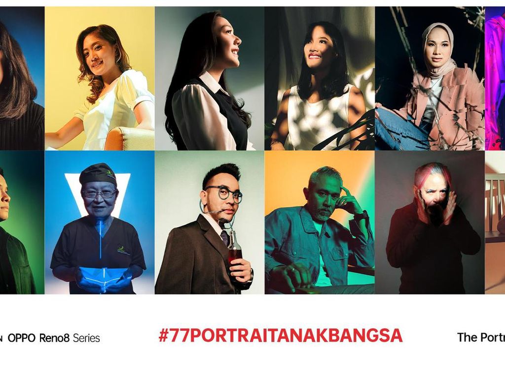 Semarakkan HUT Kemerdekaan RI, OPPO Gelar #77PortraitAnakBangsa Semarakkan HUT Kemerdekaan RI, OPPO Gelar #77PortraitAnakBangsa