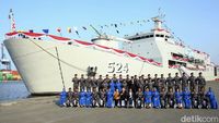 Mantap! KRI Teluk Calang-524 Buatan RI Sukses Diresmikan