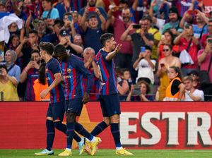 Joan Gamper Trophy: Barca Lumat Pumas 6-0, Lewandowski Cetak Gol