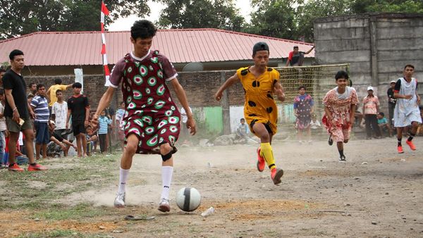 Potret Kemeriahan Sambut HUT RI ke-77 di Berbagai Daerah