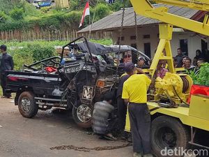 Pikap yang Terjun ke Jurang di Ciamis Disebut Laik Jalan Pikap yang Terjun ke Jurang di Ciamis Disebut Laik Jalan