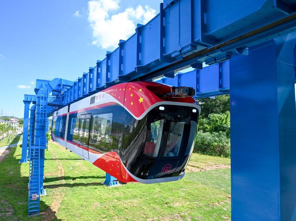 Wow, China Uji Coba Kereta Levitasi Magnetik Wow, China Uji Coba Kereta Levitasi Magnetik