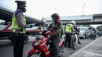 Prittt... Ada Razia Belok Kiri Langsung di Tanah Abang Jakpus