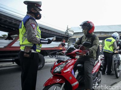 Prittt... Ada Razia Belok Kiri Langsung di Tanah Abang Jakpus