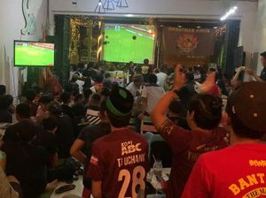PSM Vs Kedah FC di Semifinal AFC Cup, Suporter Juku Eja Nobar di Makassar