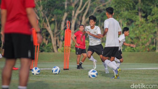 Timnas Geber Latihan Jelang Lawan Myanmar di Semifinal Piala AFF U-16