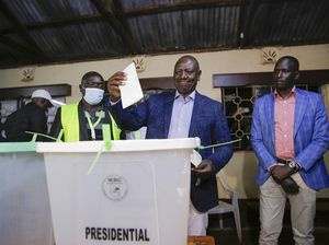 Begini Suasana Pemilihan Presiden di Kenya