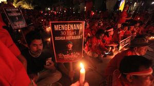 3000 Lilin untuk Kenang Brigadir Joshua