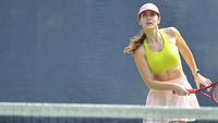 Pevita Pearce Semangat Latihan Tenis, Siap Lomba 17 Agustusan