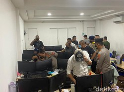 Gerebek Kantor Kosong Judi Online, Polda Sumut Hanya Amankan Puluhan Komputer