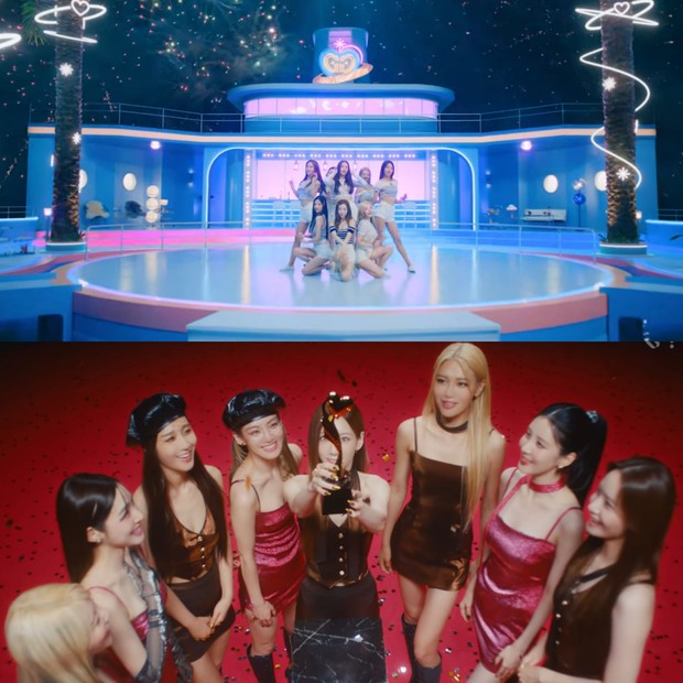 Potret Girls' Generation dalam musik video FOREVER1