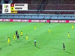 AFC Cup: PSM Makassar 1-0 Kedah FC Babak Pertama, Lewat Gol Yakob Sayuri