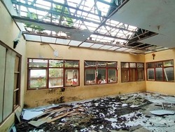 Ortu Siswa Keluhkan SD 4 Melaya Rusak Berat-Bahayakan Peserta Didik