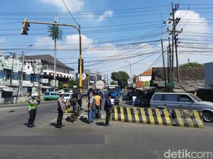 Tim Korlantas Polri Survei Lokasi Pemasangan ETLE di Sidoarjo