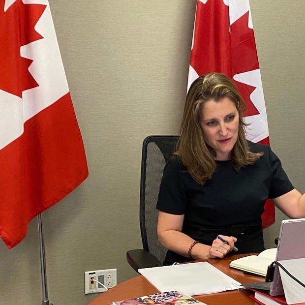 Chrystia Freeland/Foto: Instagram.com/@Chrystiafreeland