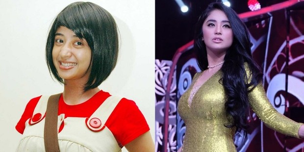 dewi persik saat awal karier (Foto: instagram.com/dewipersik09)